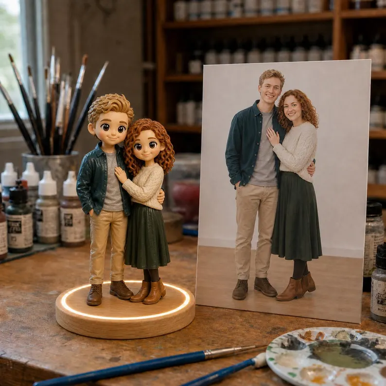 Couple Figurine